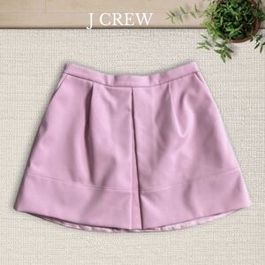 J Crew Highwaisted Pleated Skater Skirt- Bubblegum Pink- Size 0- NWOT
